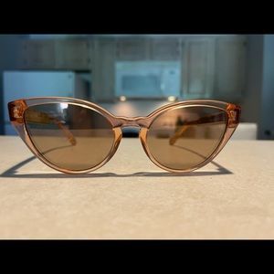 Chloe Pink Cat Eye Sunglasses